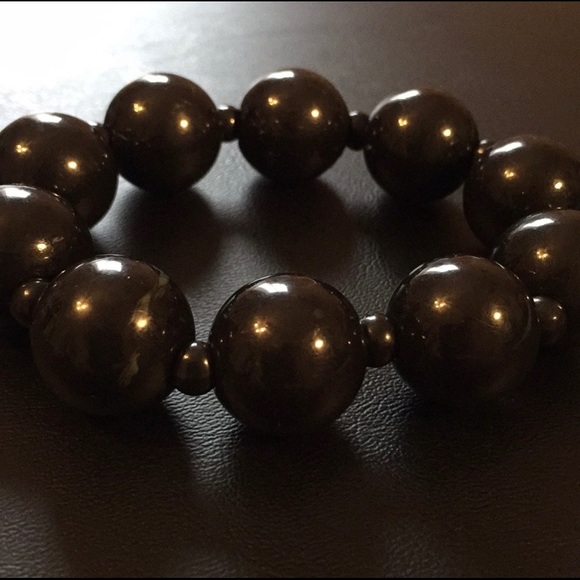 Black marble bracelet - Picture 5 of 5